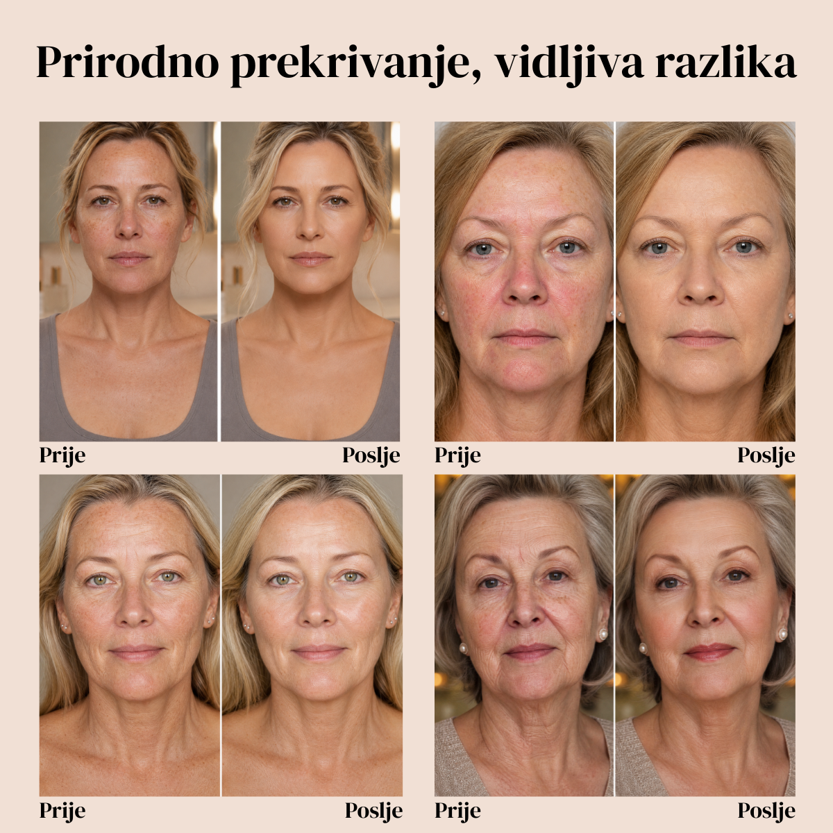 Samoprilagođavajući tekući puder - Početni set