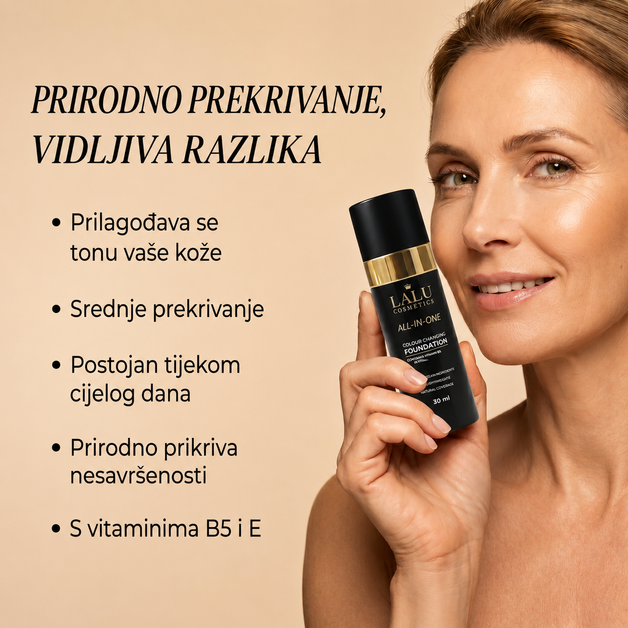 Samoprilagođavajući tekući puder - Početni set